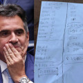Polícia Federal encontra na casa de Ciro  uma lista com nomes de deputados e valores