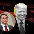 Flávio Bolsonaro vira peso para Trump nos Estados Unidos