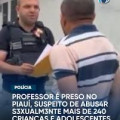 Professor Oliveira acusado de abuso sexual contra crianças tem prisão mantida