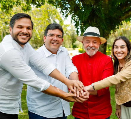 Washington Bandeira participou de evento com Lula e Rafael Fonteles