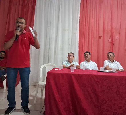 PT escolhe vereador Ramiro Saraiva como pré-candidato à prefeitura de União