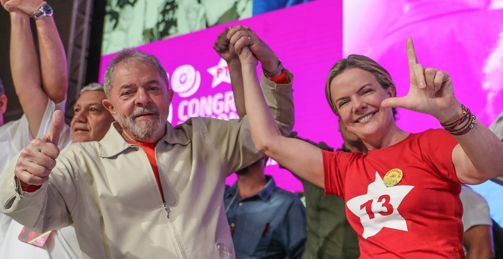 Lula e Gleisi